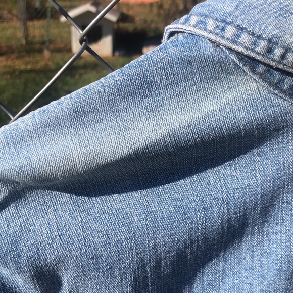 Delta Burke Denim shirt Jacket Ladies Size XXL - Picture 5 of 6